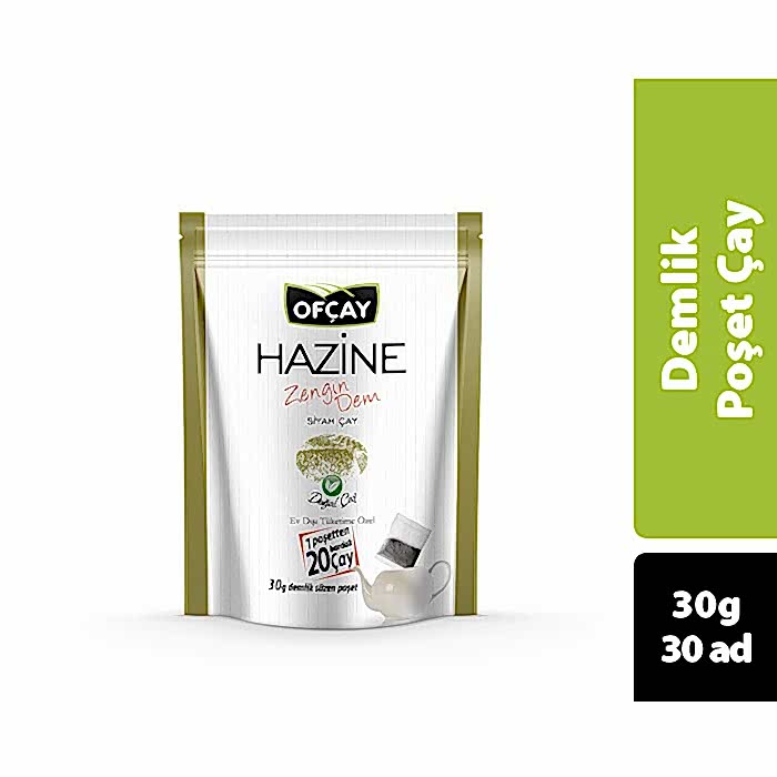 Ofçay Hazine Tea Zipper Poşet